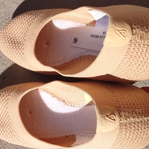 Allbirds Size 6 Tree Breezers Lux Beige Knit Ballet Flats - Picture 12 of 14